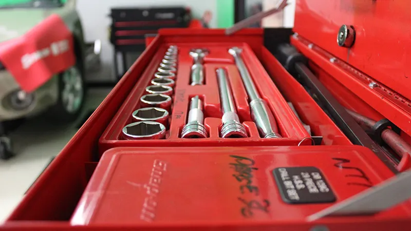 Snapon toolbox in UTI lab